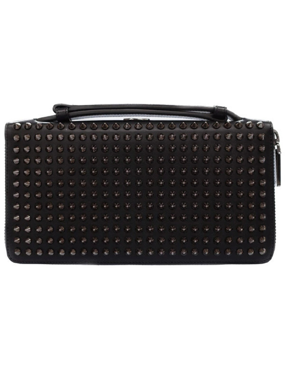 Christian Louboutin Panettone Studded Travel Case Clutch Bag